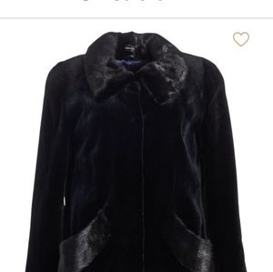 Mink fur coat